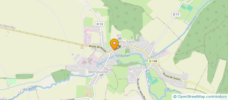 localisation de l'entreprise MONSIEUR MARC PRADA  BERNOUVILLE