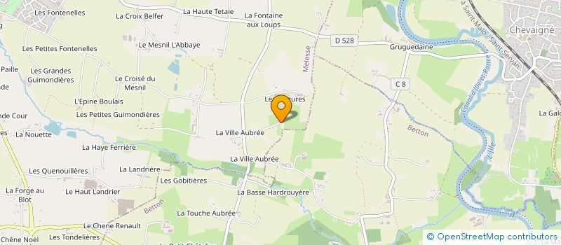localisation de l'entreprise MONSIEUR MARC PRIOUL à MELESSE