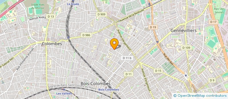 localisation de l'entreprise MONSIEUR MARC PROENCA LAIGES à BOIS COLOMBES