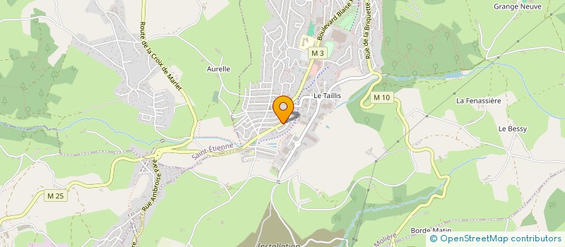 localisation de l'entreprise MONSIEUR MARC PROVOST  ROCHE-LA-MOLIERE