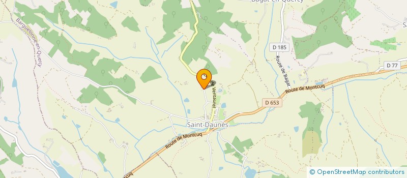 localisation de l'entreprise MONSIEUR MARC PRUGNIAUD  BARGUELONNE-EN-QUERCY