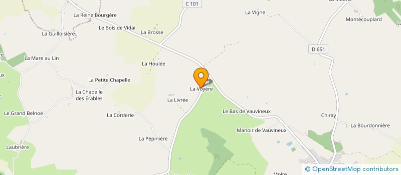 localisation de l'entreprise MONSIEUR MARC PRUNIER à PERVENCHERES