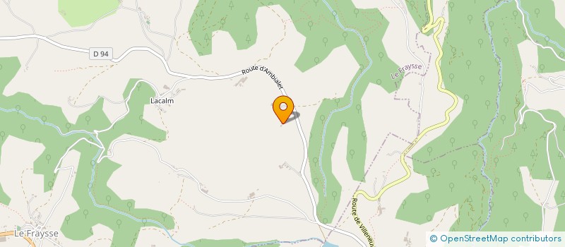 localisation de l'entreprise MONSIEUR MARC PUECH  LE FRAYSSE