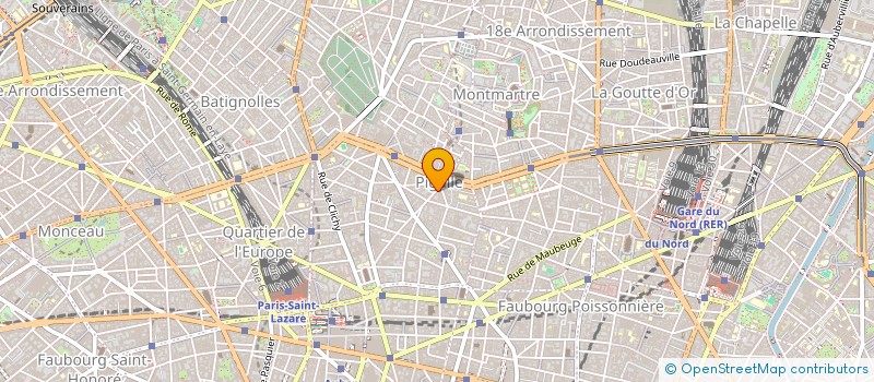 localisation de l'entreprise MONSIEUR MARC PUGET  PARIS