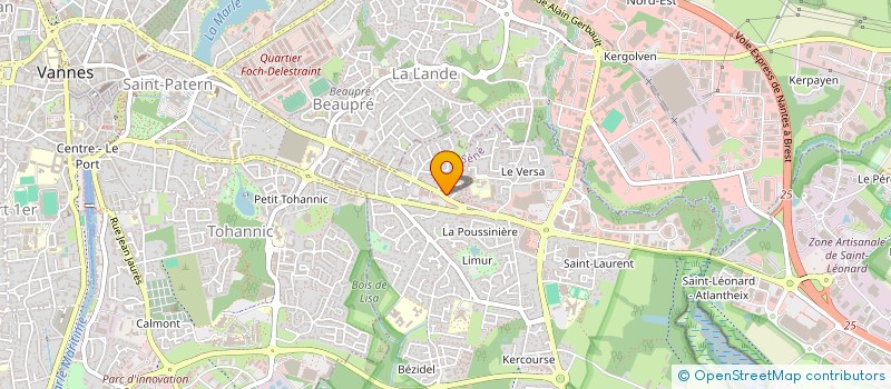 localisation de l'entreprise MONSIEUR MARC PUGET  SENE