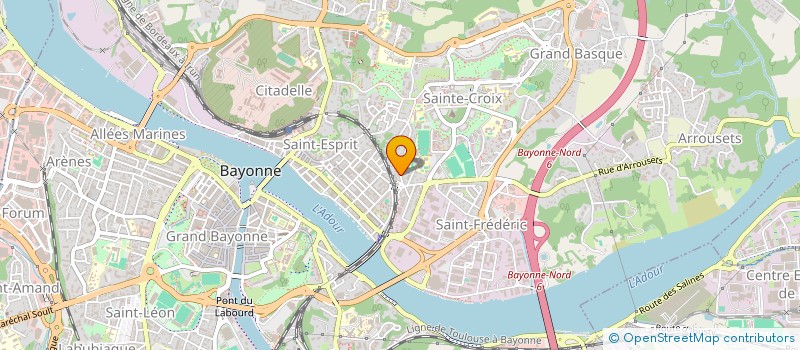 localisation de l'entreprise MONSIEUR MARC PUYAU à BAYONNE