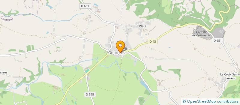 localisation de l'entreprise MONSIEUR MARC QUAGGIO  RIGNAC