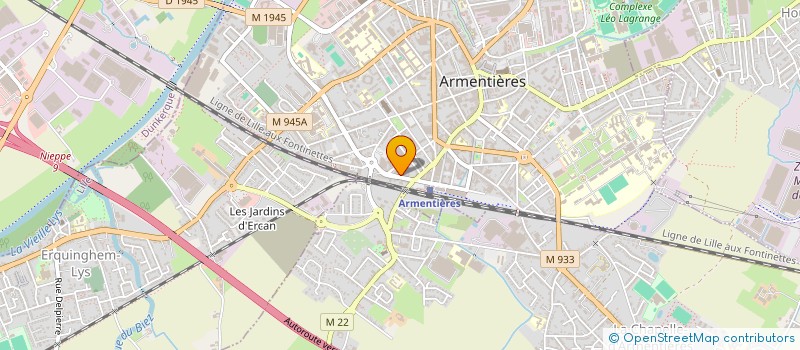 localisation de l'entreprise MONSIEUR MARC QUIEF à ARMENTIERES