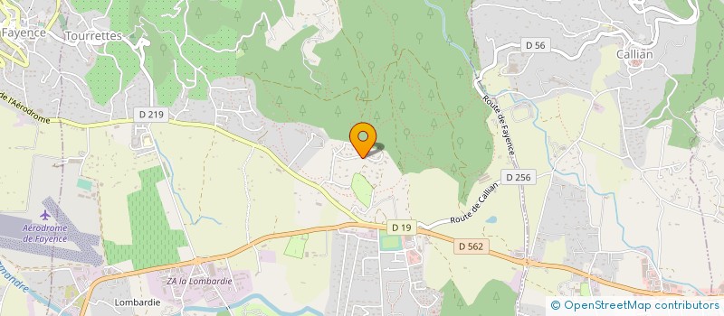 localisation de l'entreprise MONSIEUR MARC RAJUSTEL  TOURRETTES