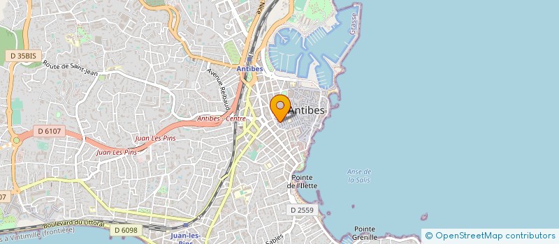 localisation de l'entreprise MONSIEUR MARC RAMELLA PEZZA à ANTIBES