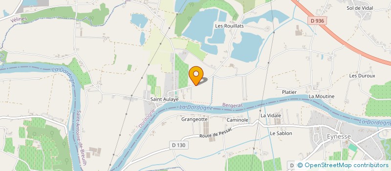 localisation de l'entreprise MONSIEUR MARC RASCOUAILLES  SAINT-ANTOINE-DE-BREUILH