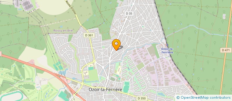 localisation de l'entreprise MONSIEUR MARC RASMONT  OZOIR-LA-FERRIERE