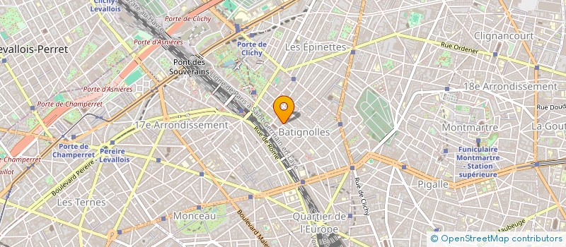 localisation de l'entreprise MONSIEUR MARC RASSIAT  PARIS