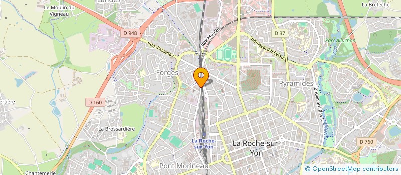 localisation de l'entreprise MONSIEUR MARC RAYNARD à LA ROCHE-SUR-YON