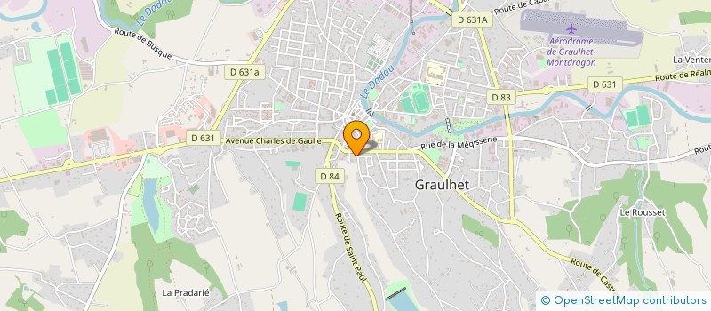 localisation de l'entreprise MONSIEUR MARC REINHARDT à GRAULHET
