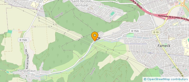 localisation de l'entreprise MONSIEUR MARC REMY  FAMECK