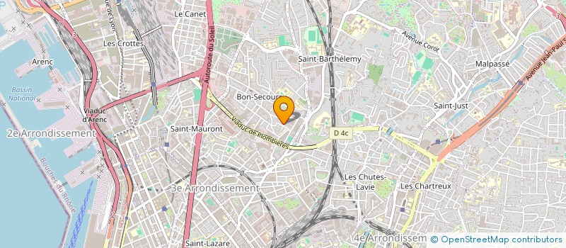localisation de l'entreprise MONSIEUR MARC RENAUD à MARSEILLE