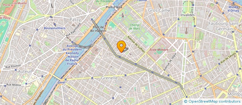 localisation de l'entreprise MONSIEUR MARC RENAUDIN  PARIS