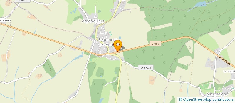 localisation de l'entreprise MONSIEUR MARC-RENE DE MONTALEMBERT à BEAUMONT-LES-AUTELS