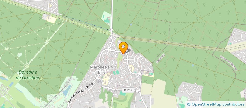 localisation de l'entreprise MONSIEUR MARC REUS  MAROLLES-EN-BRIE