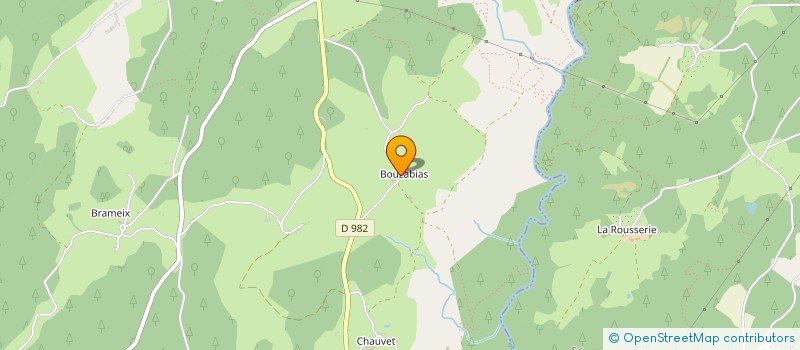 localisation de l'entreprise MONSIEUR MARC REYMOND  NEUVIC