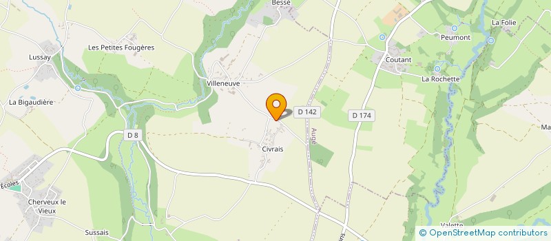 localisation de l'entreprise MONSIEUR MARC RICHARD  CHERVEUX