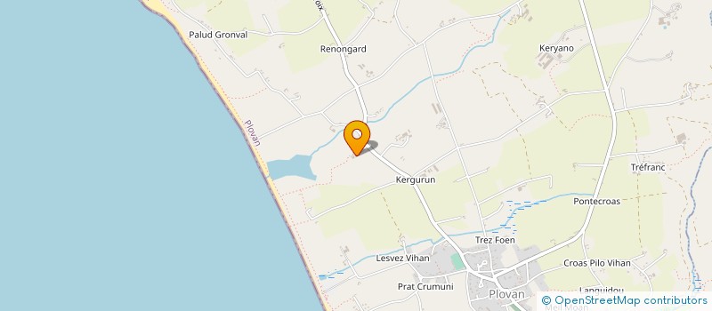 localisation de l'entreprise MONSIEUR MARC RICHARD  PLOVAN