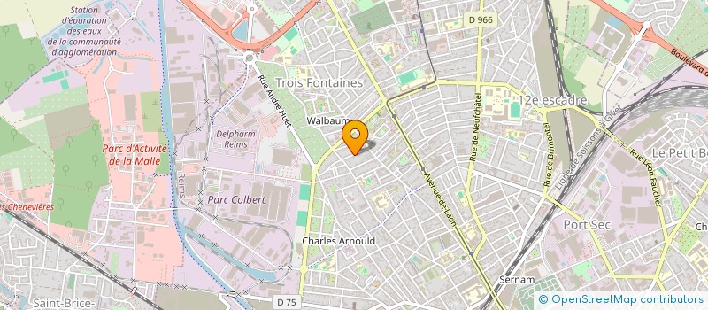 localisation de l'entreprise MONSIEUR MARC RICHET  REIMS