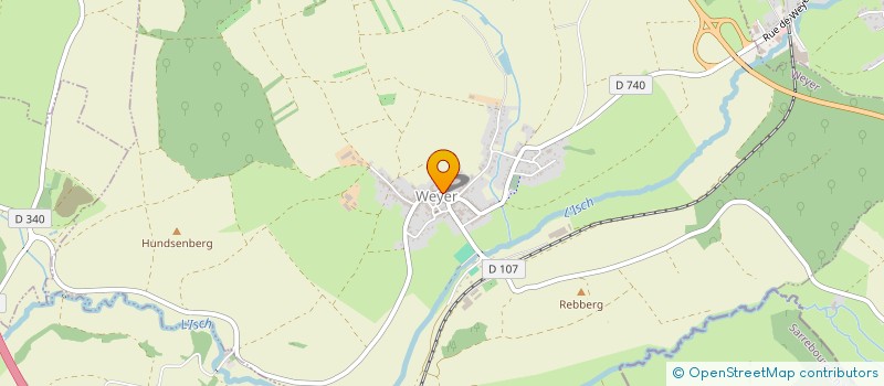 localisation de l'entreprise MONSIEUR MARC RICKLING  WEYER