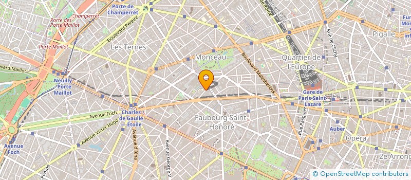 localisation de l'entreprise MONSIEUR MARC RICOUVIER  PARIS