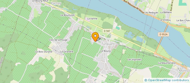 localisation de l'entreprise MONSIEUR MARC RIDEAU  TURQUANT