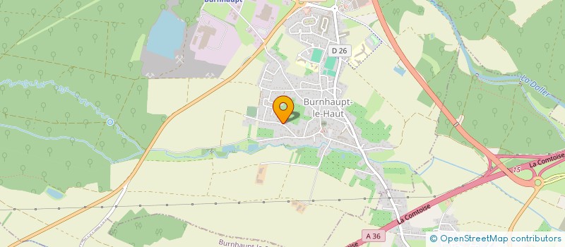 localisation de l'entreprise MONSIEUR MARC RINGENBACH  BURNHAUPT-LE-HAUT