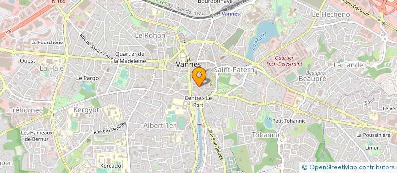 localisation de l'entreprise MONSIEUR MARC RIO à VANNES