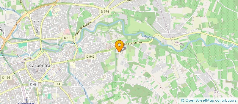 localisation de l'entreprise MONSIEUR MARC RIPOTON à CARPENTRAS