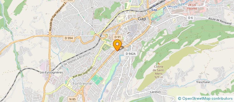 localisation de l'entreprise MONSIEUR MARC RIVET à GAP