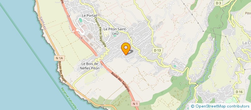 localisation de l'entreprise MONSIEUR MARC RIVIERE  SAINT-LEU