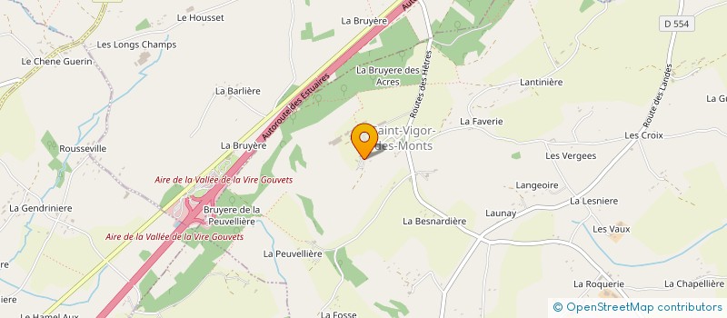 localisation de l'entreprise MONSIEUR MARC ROBERT  SAINT-VIGOR-DES-MONTS