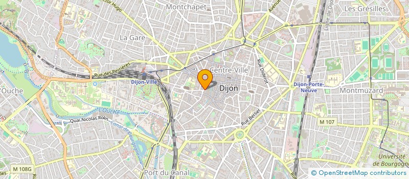 localisation de l'entreprise MONSIEUR MARC ROBERT à DIJON