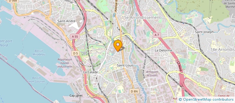 localisation de l'entreprise MONSIEUR MARC ROBICHON à MARSEILLE