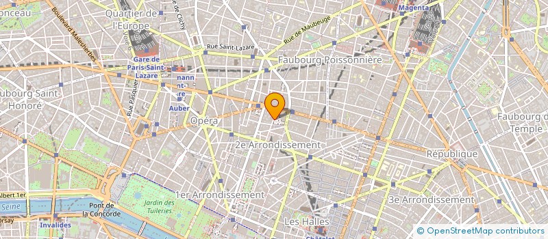 localisation de l'entreprise MONSIEUR MARC ROBIN à PARIS