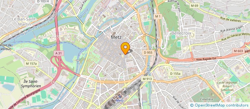 localisation de l'entreprise MONSIEUR MARC ROCA  METZ