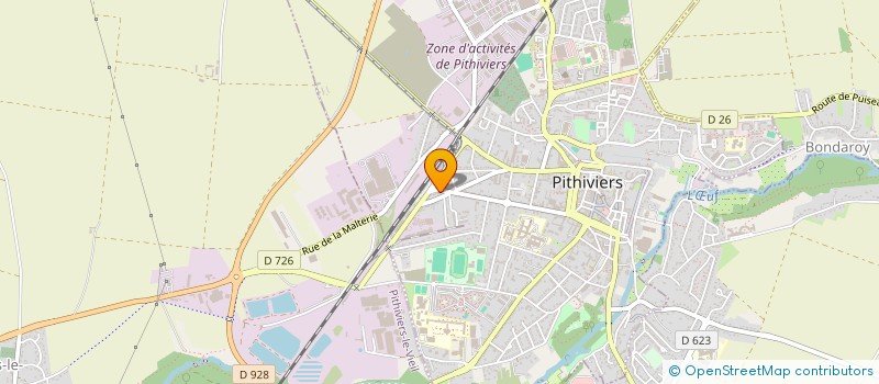localisation de l'entreprise MONSIEUR MARC ROGGERO à PITHIVIERS