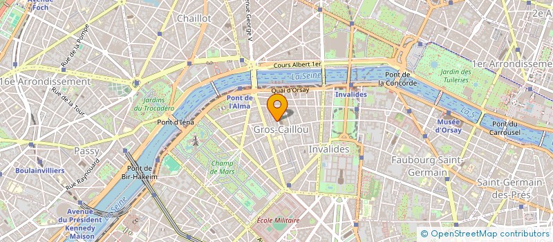 localisation de l'entreprise MONSIEUR MARC ROLINET à PARIS