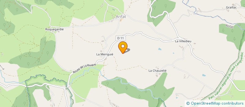 localisation de l'entreprise MONSIEUR MARC ROLLAND  MONTREDON-LABESSONNIE