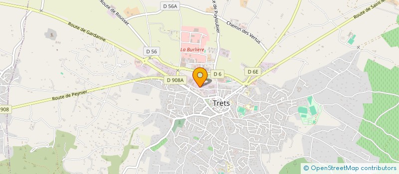 localisation de l'entreprise MONSIEUR MARC ROMAN à TRETS