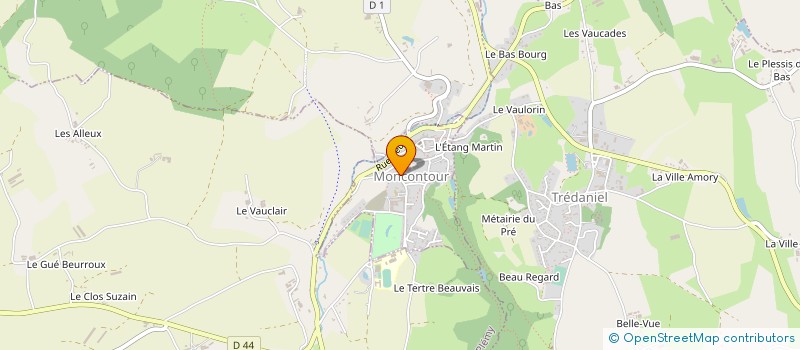 localisation de l'entreprise MONSIEUR MARC RONDEL à MONCONTOUR