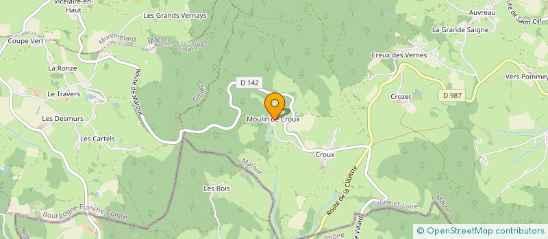 localisation de l'entreprise MONSIEUR MARC ROQUEFORT  MATOUR