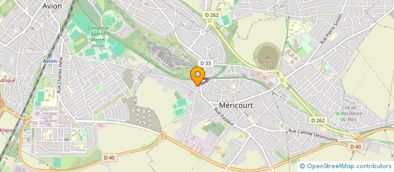 localisation de l'entreprise MONSIEUR MARC ROSEMBERG  MERICOURT