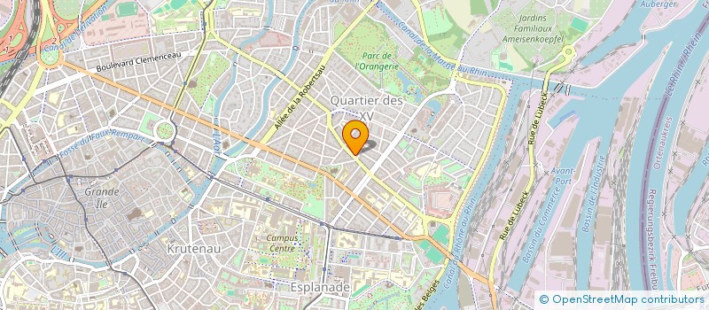 localisation de l'entreprise MONSIEUR MARC ROSENSTIEL à STRASBOURG