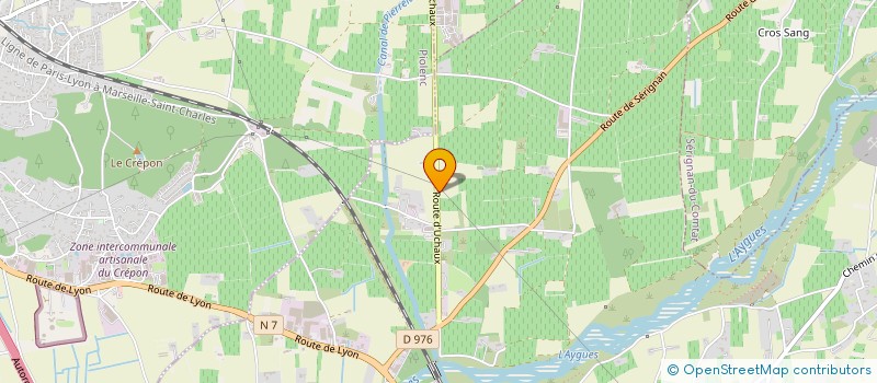 localisation de l'entreprise MONSIEUR MARC ROSSI  ORANGE